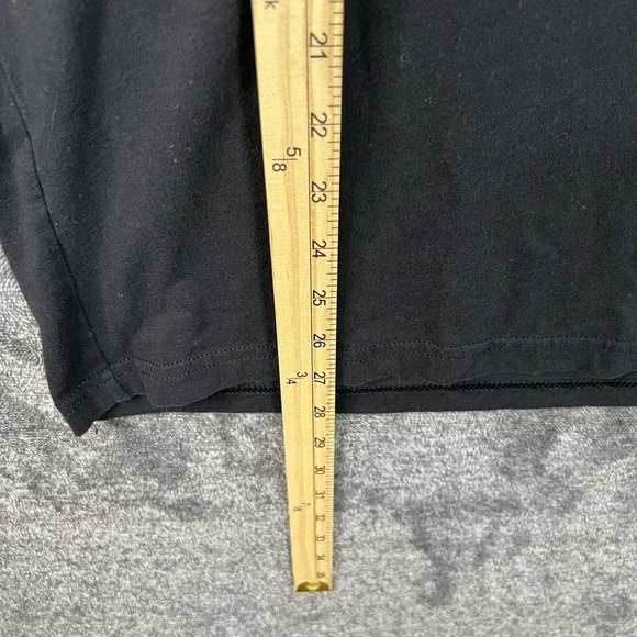 UNRL Classic Black Men's Size Medium Cotton Blend t-Shirt - Picture 4 of 7